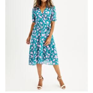 Draper James dress size M midi wrap dress